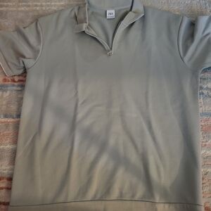 Zara Men's Polo Shirt - Light Gray